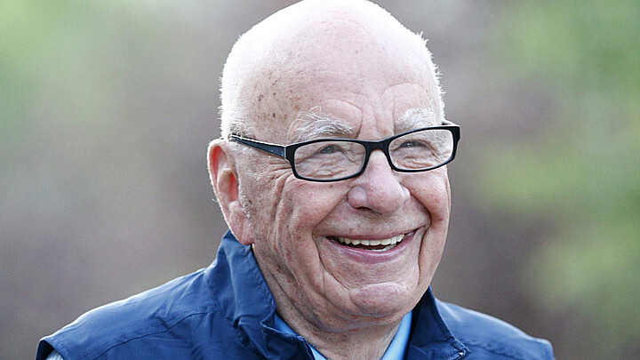 El magnate australiano Rupert Murdoch. 