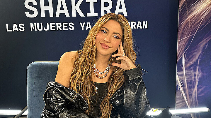 Fotografía de archivo del a cantante colombiana Shakira posando para EFE