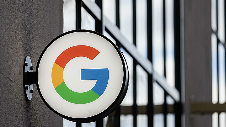 El logo de Google, en una fotografía de archivo. 