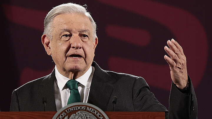 Mexican President Andrés Manuel Lopez Obrador