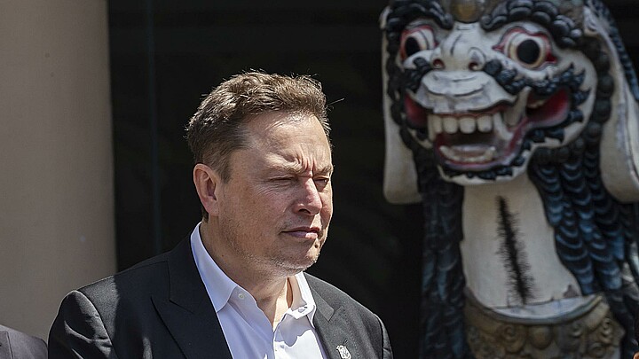 Fotografía de archivo de Elon Musk, de 2024