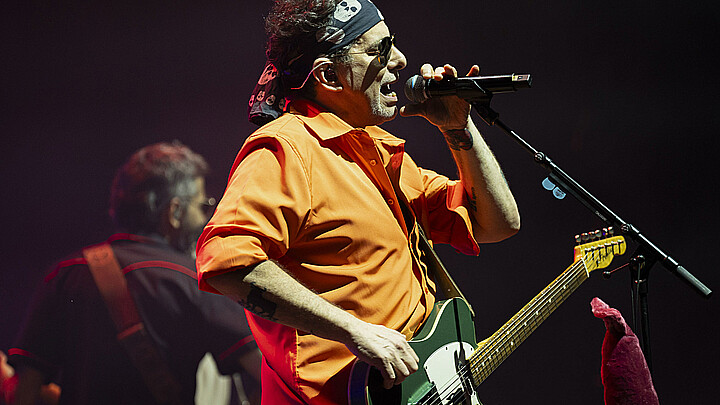 Andrés Calamaro, conocido cantautor, músico y compositor argentino