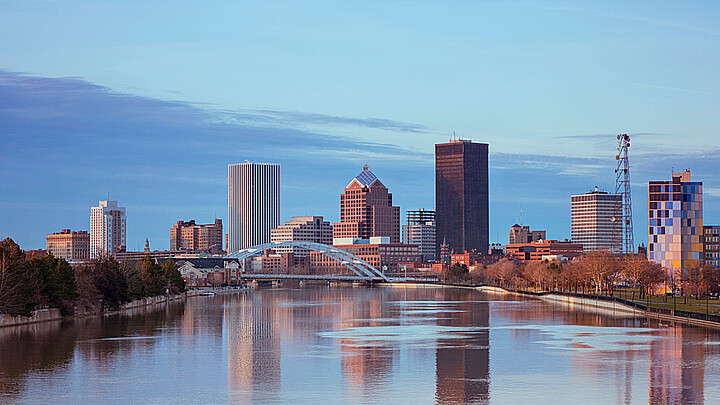 Línea aérea de Rochester Nueva York