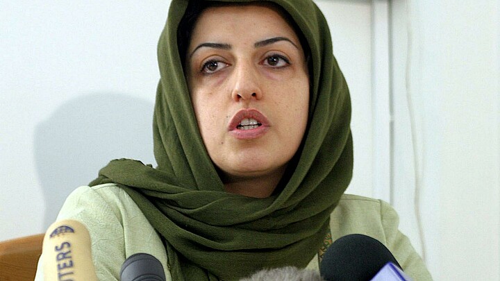 Foto archivo. Nargess Mohammadi. 