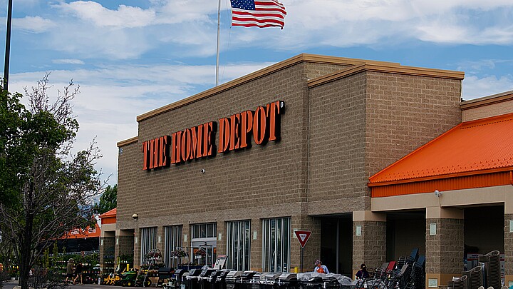 Home Depot store in Utah