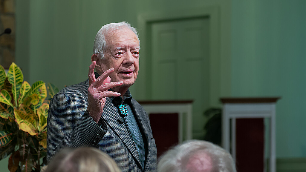 Jimmy Carter, ex presidente de Estados Unidos