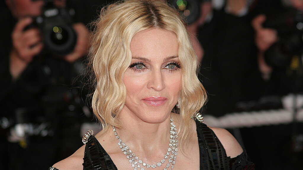 Singer Madonna attends the 'I Am Because We Are' premiere at the Palais des Festivals