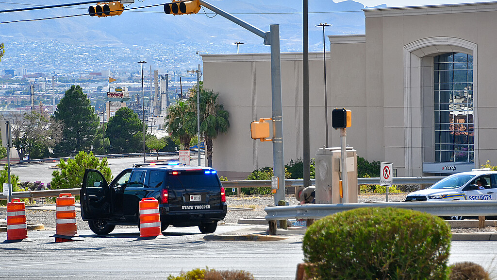 Circa August 2019 Mass shooting in El Paso, Texas near Cielo Vista Mall