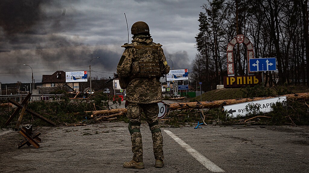 Russian soldier in Ukraine