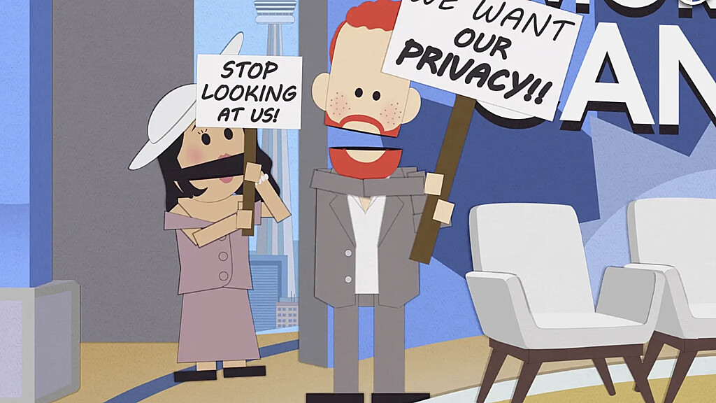 "South Park" despedaza sin piedad a Meghan Markle y al príncipe Harry en un episodio titulado "La gira mundial de la privacidad"