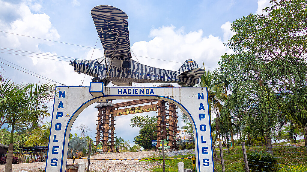 La Hacienda Nápoles era el rancho del narcotraficante Pablo Escobar