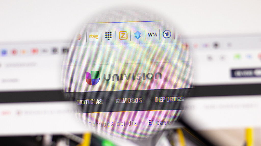 Univision website