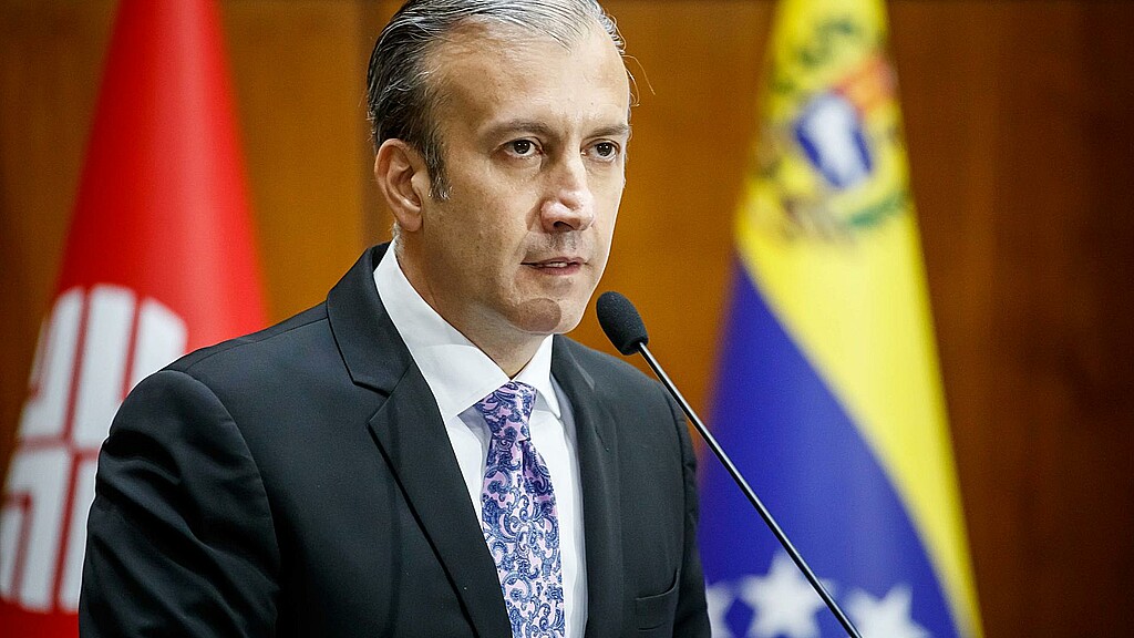 El ministro venezolano de Petróleo, Tareck El Aissami
