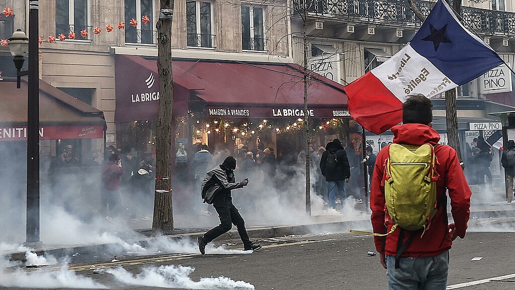 Disturbios en Francia contra la reforma pensional