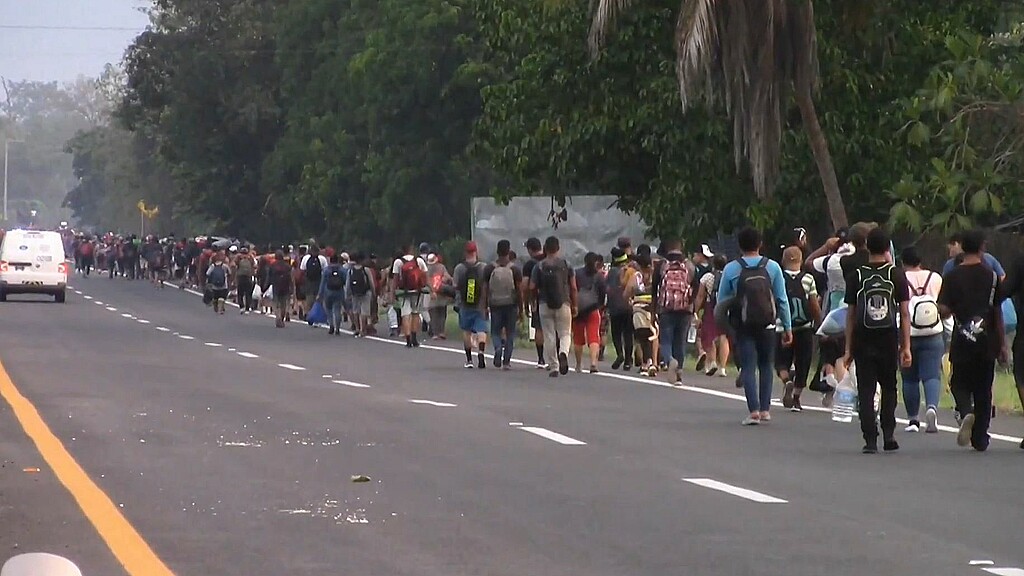 Caravana de inmigrantes