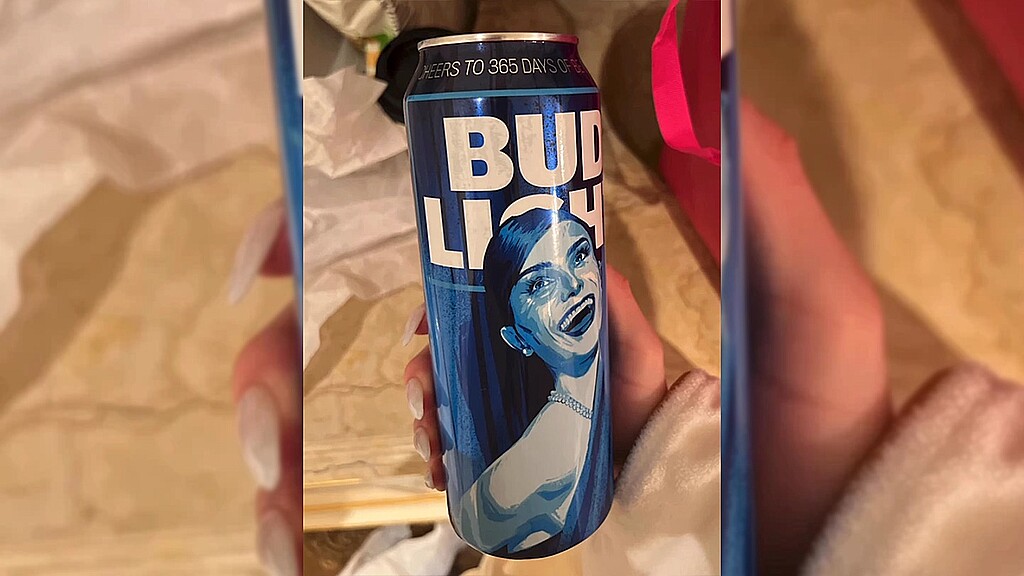 Bud Light can featuring Dylan Mulvaney