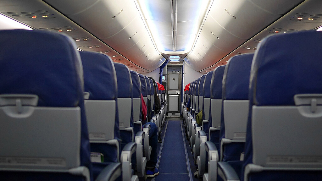 Interior de avión
