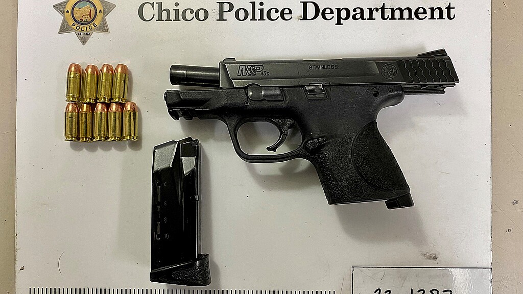 Chico Police Department evidence from March 6, 2023 weapons case