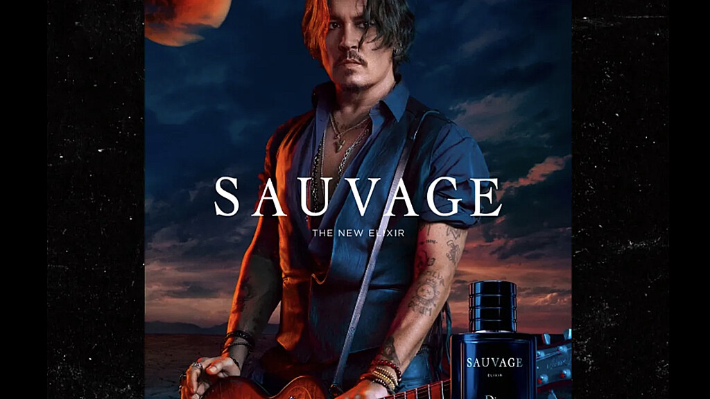Johnny Depp recibió una cantidad récord de dinero por ser el rostro de la fragancia masculina Sauvage, de Dior