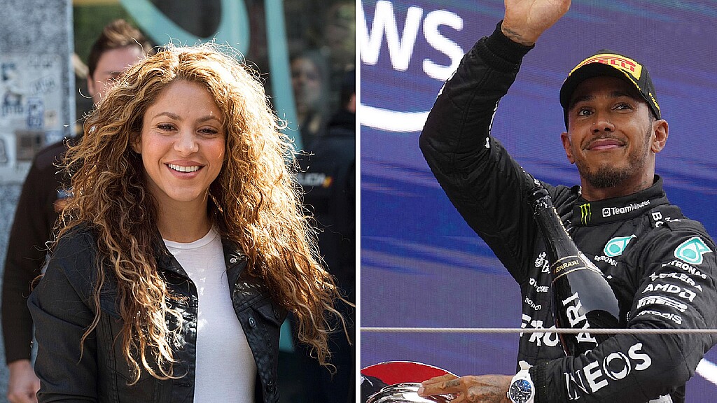 La cantante colombiana y el corredor de Fórmula volvieron a destapar rumores de romance