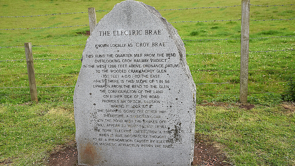 Electric Brae, Ayrshire, Escocia: La colina que desafía la lógica