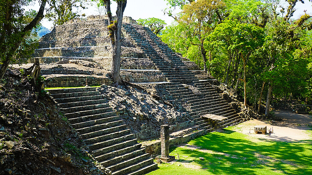 Maya archeological site