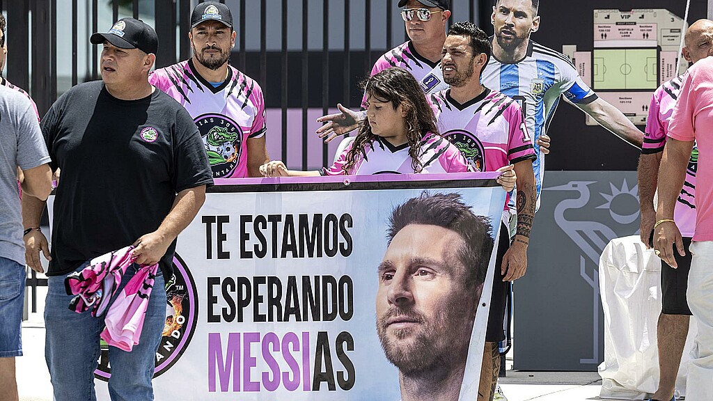 Messi llega a Miami