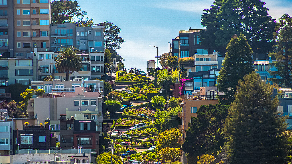 San Francisco hill