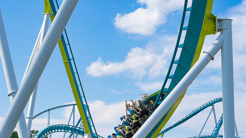 Fury 325 at Carowinds amusement park 