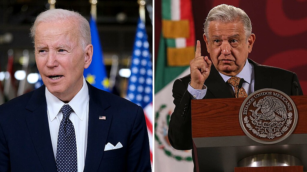 President Joe Biden and President Andres Manuel Lopez Obrador