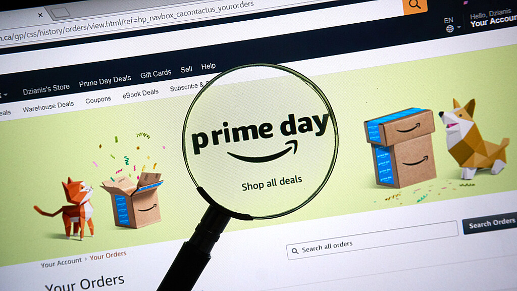 Página del Amazon Prime Day en el sitio oficial de Amazon