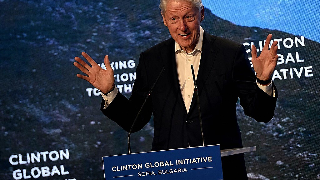 El expresidente de Estados Unidos (1993-2001)