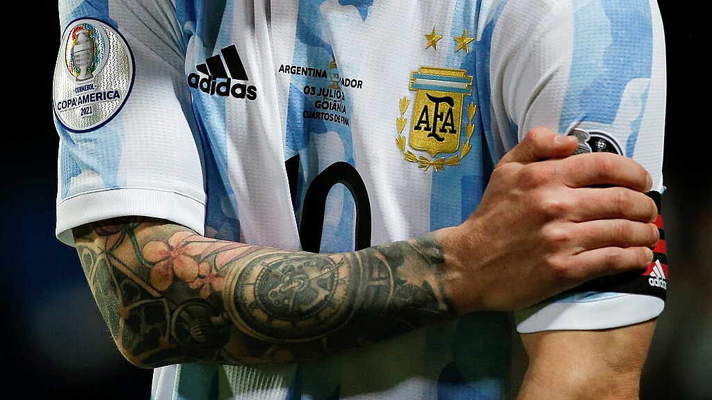 Foto de archivo del capitán de la selección argentina de fútbol, Lionel Messi