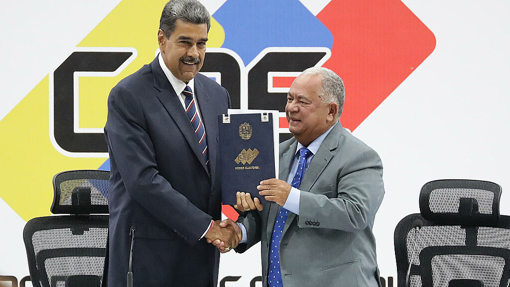 El CNE de Venezuela ratifica a Nicolás Maduro como presidente electo