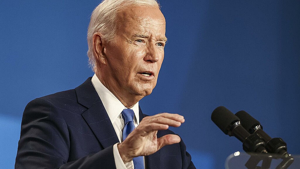 El presidente norteamericano Joe Biden en una reciente conferencia de prensa 