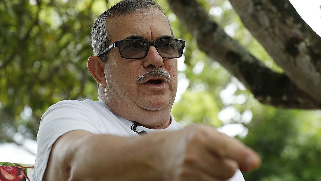 Timochenko", quien guió a la guerrilla de las FARC a la paz y recuperó entonces su nombre de Rodrigo Londoño