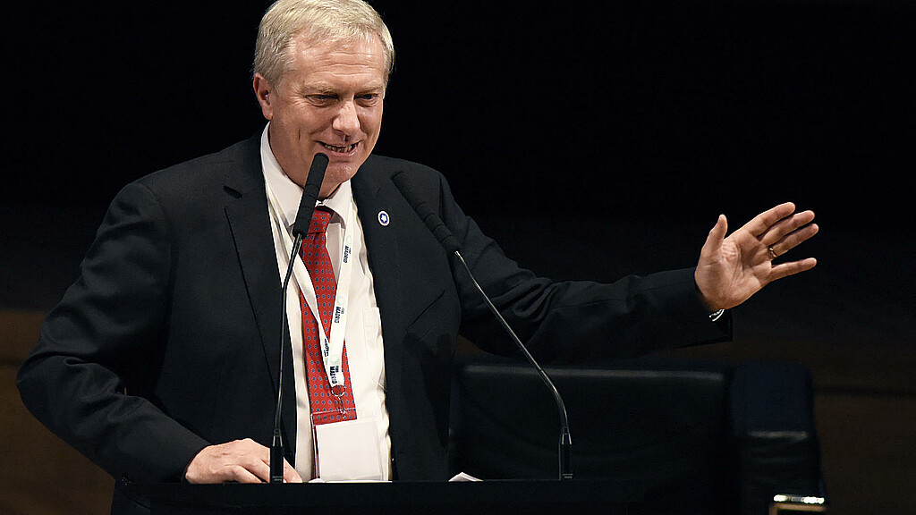 El excandidato presidencial chileno José Antonio Kast , habla durante la segunda jornada del III Encuentro Regional del Foro de Madrid, este viernes, en Buenos Aires