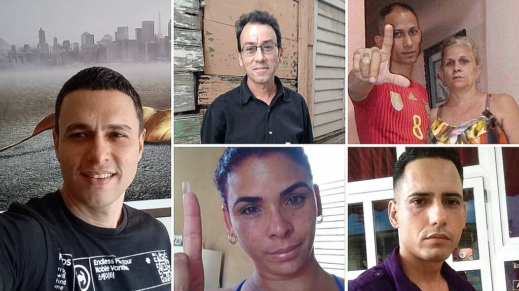 Cinco presos políticos cubanos nominados para el Premio Graciela Fernández Meijide 2025