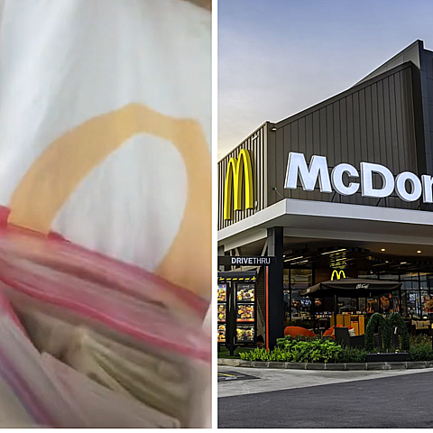 Fue a comer a McDonald's y le dieron por error una bolsa con 5.000 dólares