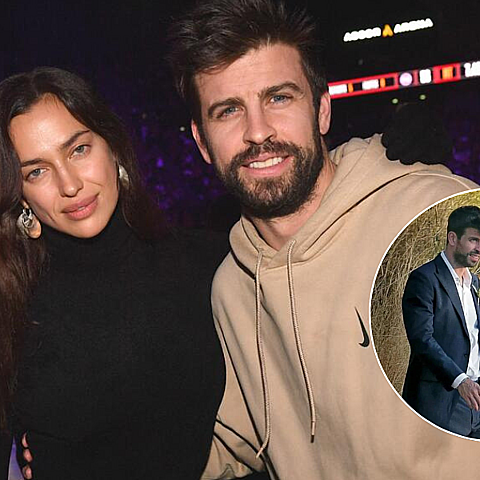 El catalán fue fotografiado con una modelo rusa que salía con CR7