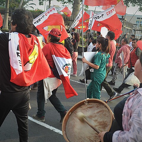Protestas en Perú
