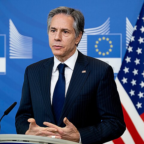 El secretario de Estado estadounidense, Antony Blinken
