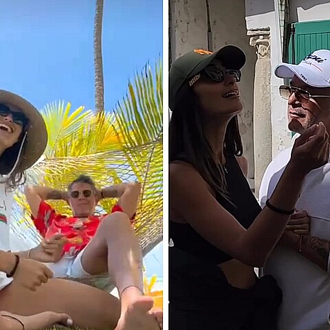 El cantante y la cubana forman una pareja hace casi tres años