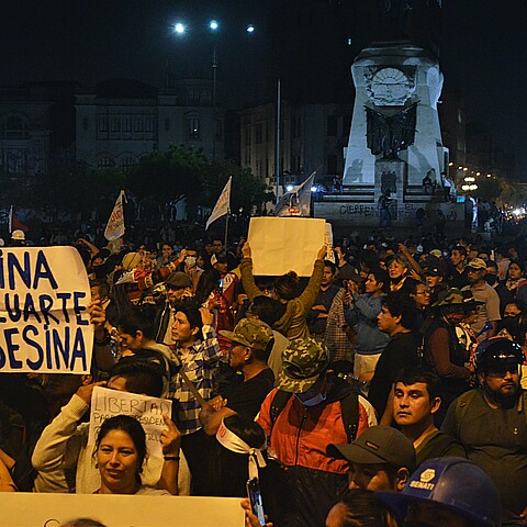 Protestas en Lima. 12 de Diciembre/2022