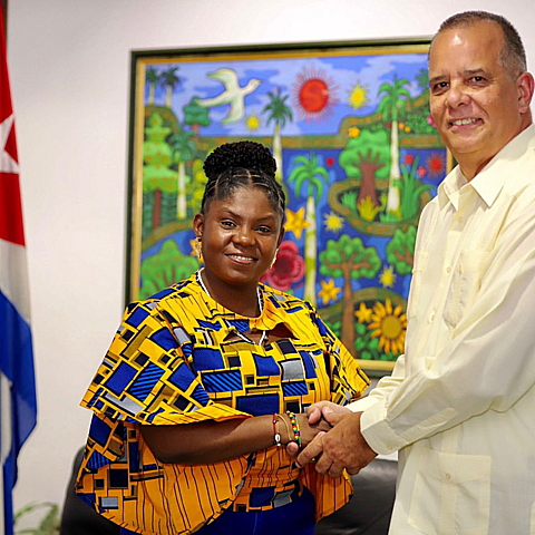 La visita de la vicepresidenta colombiana, Francia Márquez, su visita a Cuba 