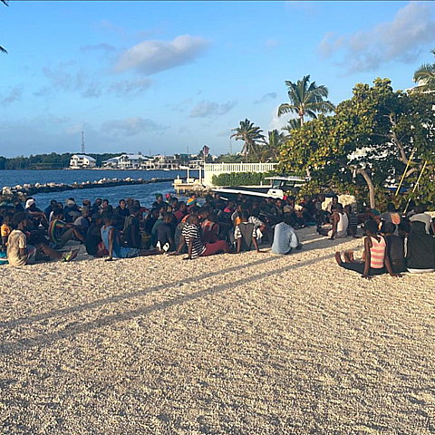 Migrants from Haiti land in Florida Keys