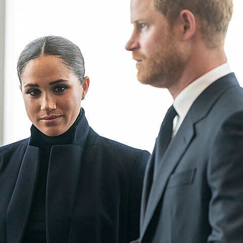 The Duke and Duchess of Sussex, Prince Harry and Meghan visit One World Observatory 