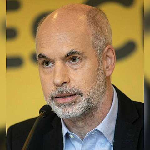 El alcalde de Buenos Aires, Horacio Rodríguez Larreta