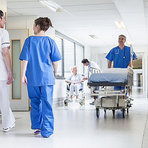 Stock image of hospital 