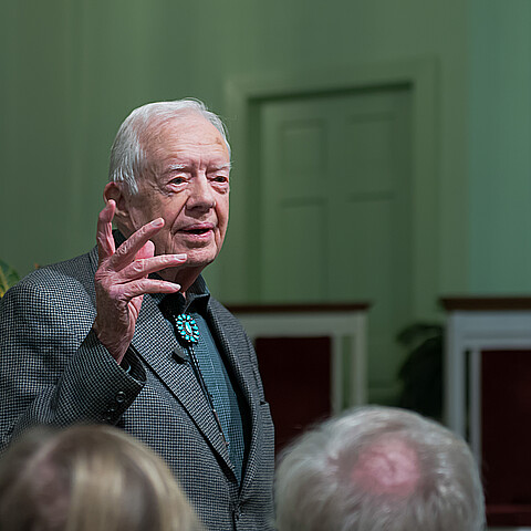 Jimmy Carter, ex presidente de Estados Unidos